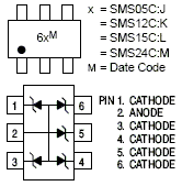 sms05c: surge protector array