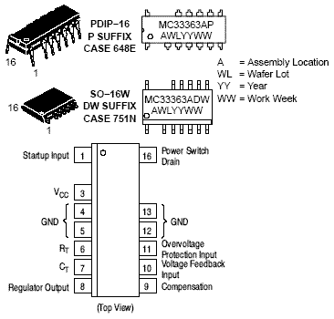 Mc33363adw схема включения